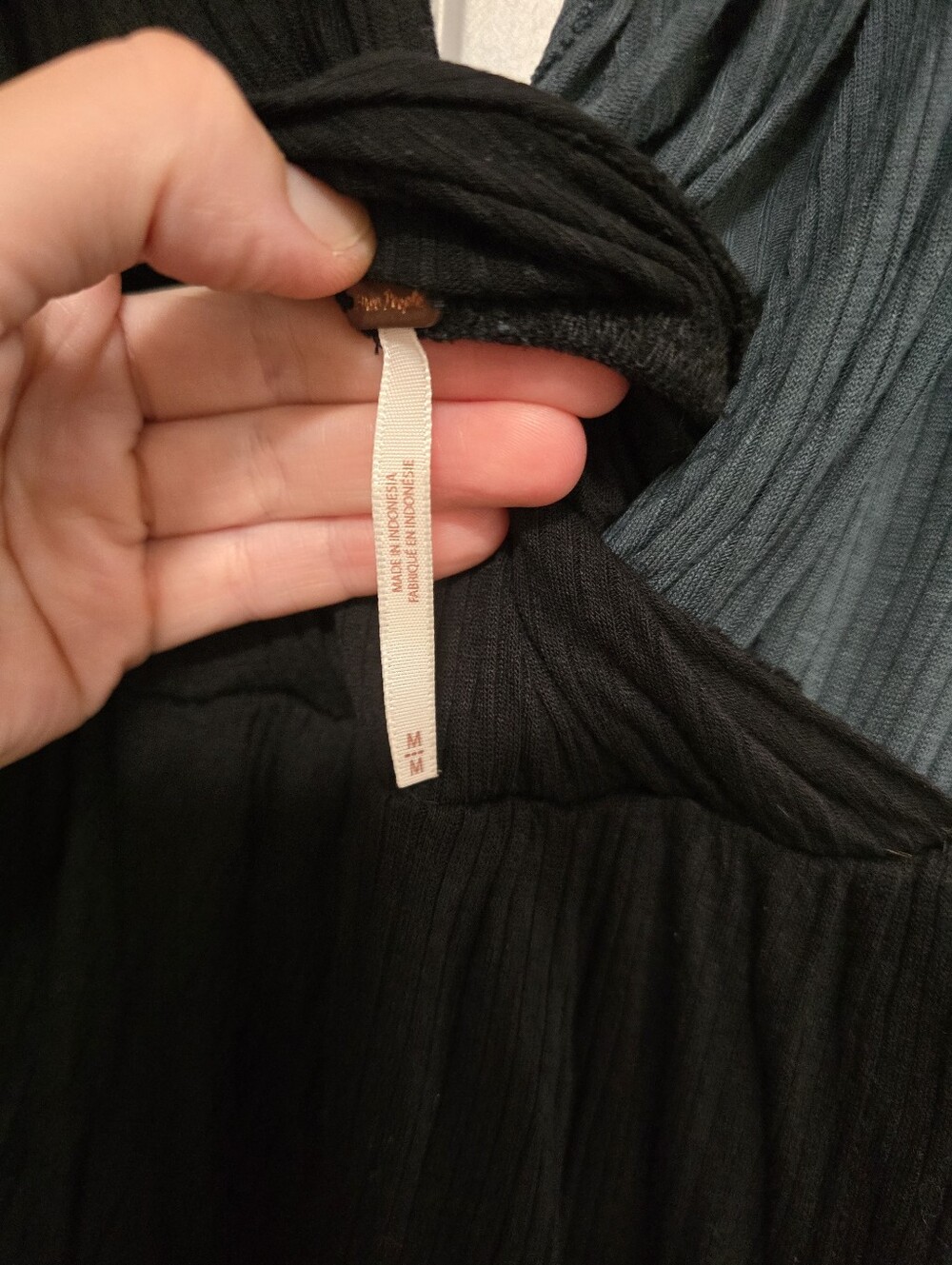 FREE PEOPLE Colorblock Ribbed Last Night Tank - Picture 4 of 7